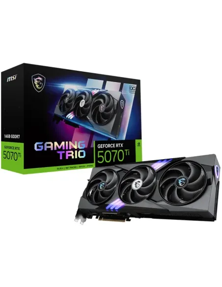 MSI GeForce RTX 5070 Ti GAMING TRIO OC 16GB GDDR7 Reflex 2 RTX AI DLSS4