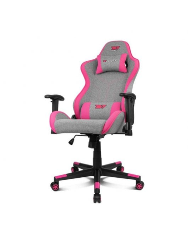 Drift DR90 Pro Silla Gaming Gris/Rosa