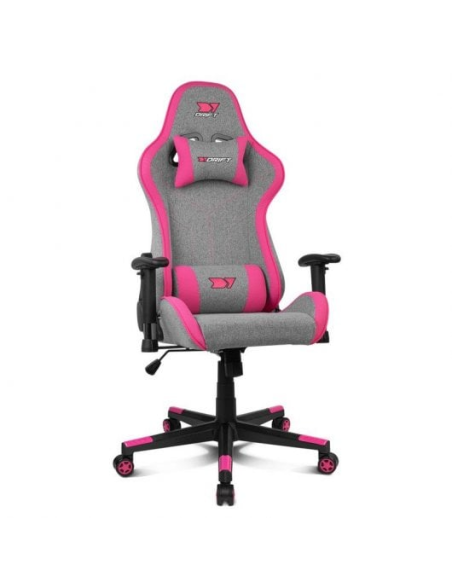 Drift DR90 Pro Silla Gaming Gris/Rosa