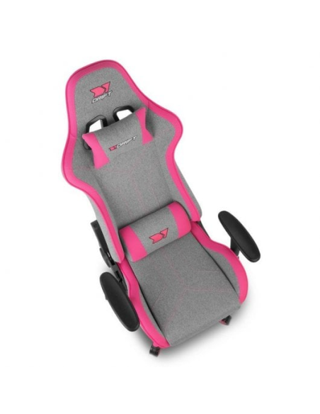 Drift DR90 Pro Silla Gaming Gris/Rosa