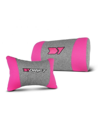 Drift DR90 Pro Silla Gaming Gris/Rosa