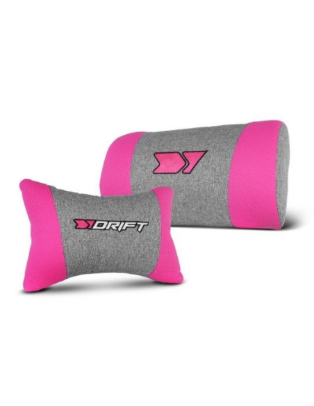 Drift DR90 Pro Silla Gaming Gris/Rosa
