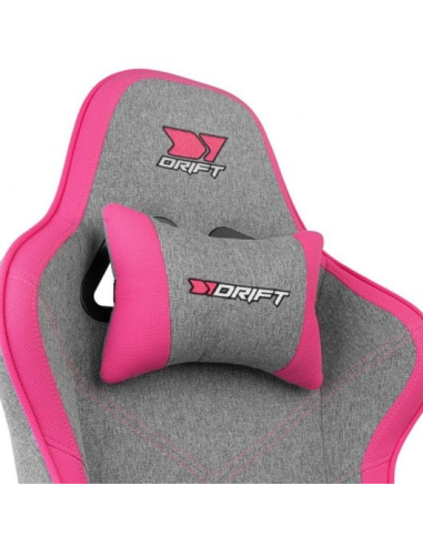 Drift DR90 Pro Silla Gaming Gris/Rosa