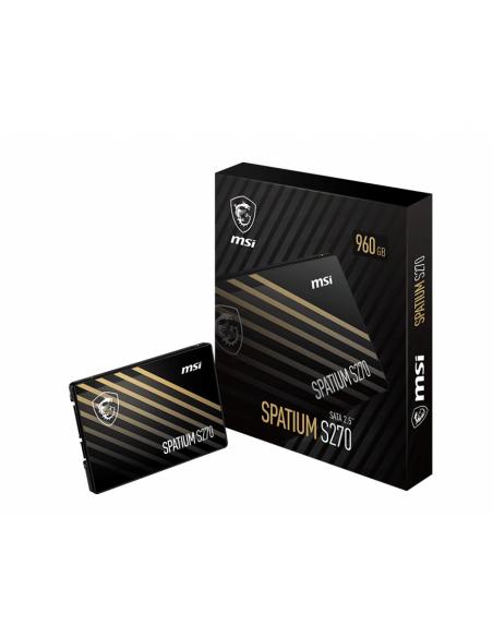 MSI SPATIUM S270 2.5" 240GB SSD SATA3 3D NAND