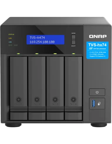 QNAP TVS-H474 Intel Pentium G7400/8GB 4 Bahías