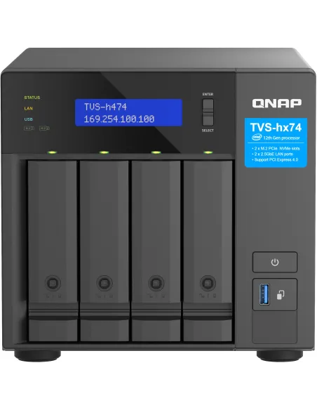 QNAP TVS-H474 Intel Pentium G7400/8GB 4 Bahías