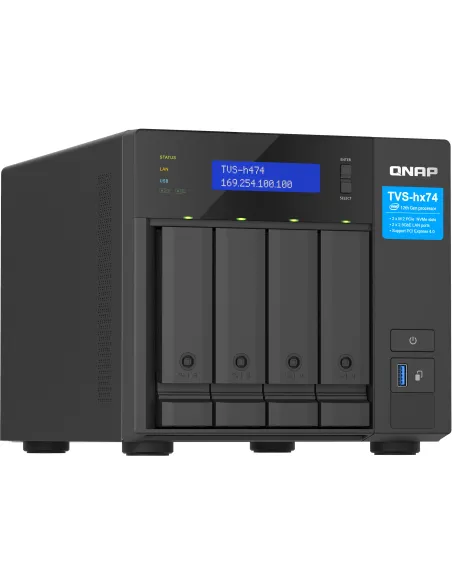 QNAP TVS-H474 Intel Pentium G7400/8GB 4 Bahías