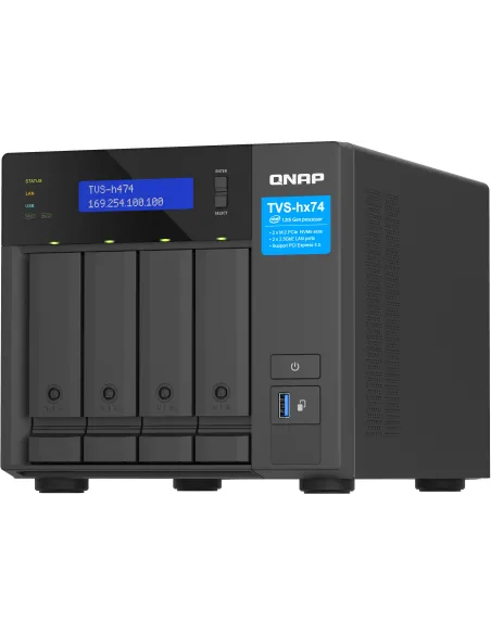 QNAP TVS-H474 Intel Pentium G7400/8GB 4 Bahías