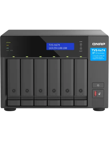 QNAP TVS-H674 Intel Core i5-12400/32GB 6 Bahías