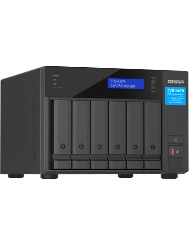 QNAP TVS-H674 Intel Core i5-12400/32GB 6 Bahías
