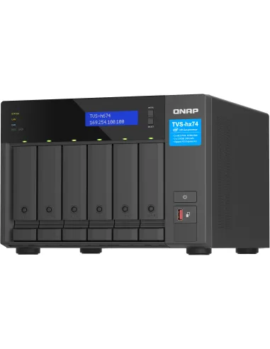 QNAP TVS-H674 Intel Core i5-12400/32GB 6 Bahías