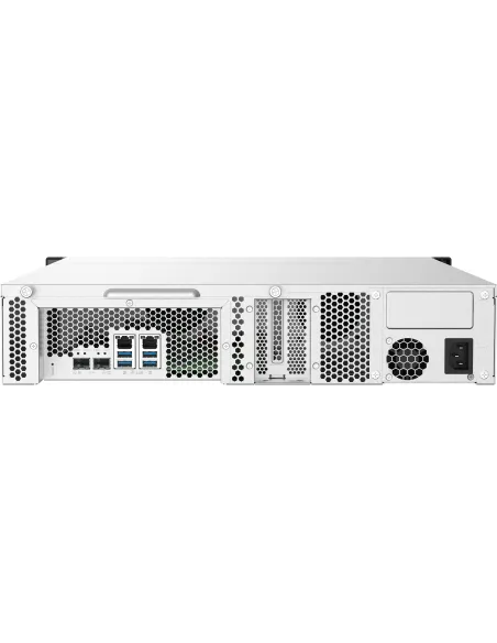 QNAP TS-832PXU NAS Bastidor 2U 8 Bahías Negro