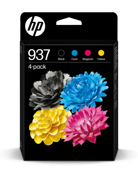 HP 937 6C400NE Cartuchos de Tinta Original Negra/Amarilla/Cian/Magenta