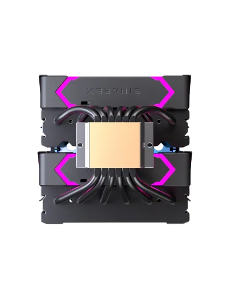 Einarex GLIDE G300 EXAC-GL-300-R-B Disipador CPU 120mm Negro