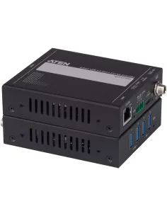 Aten UCE33100-AT-B ampliador de Red Transmisor y Receptor de Red Negro-1395872