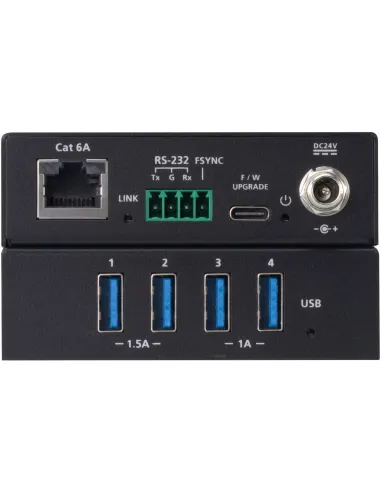 Aten UCE33100-AT-B ampliador de Red Transmisor y Receptor de Red Negro