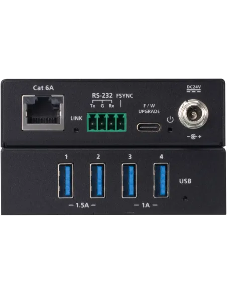 Aten UCE33100-AT-B ampliador de Red Transmisor y Receptor de Red Negro