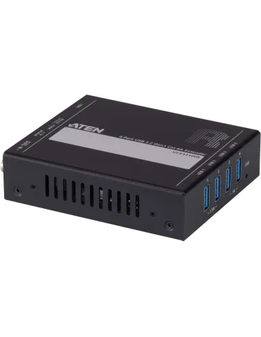 Aten UCE33100-AT-B ampliador de Red Transmisor y Receptor de Red Negro