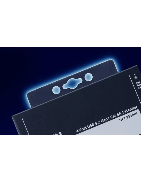 Aten UCE33100-AT-B ampliador de Red Transmisor y Receptor de Red Negro