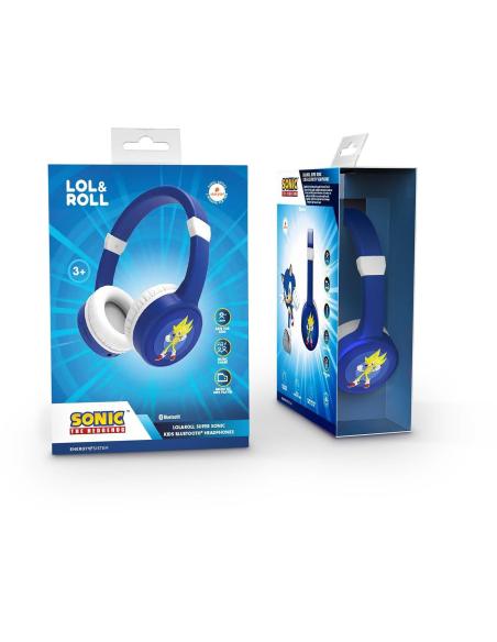 Energy Sistem Lol&Roll Super Sonic Kids Auriculares Infantiles Bluetooth Azules