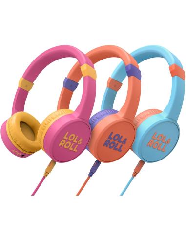 Energy Sistem Lol&Roll POP Auriculares para Niños Azules
