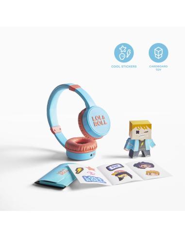 Energy Sistem Lol&Roll POP Auriculares para Niños Azules