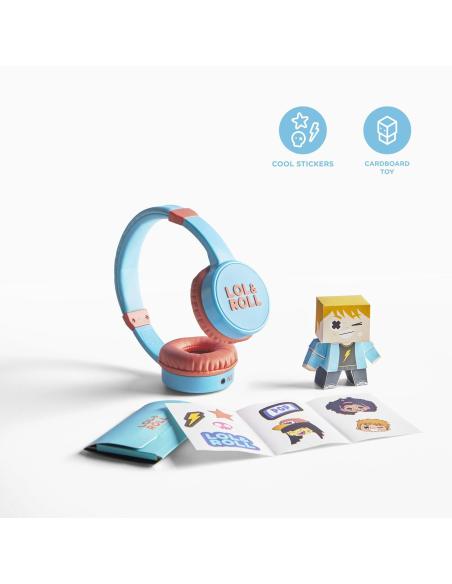 Energy Sistem Lol&Roll POP Auriculares para Niños Azules