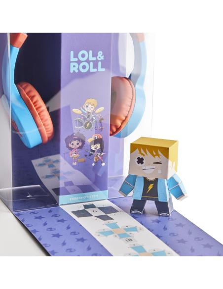 Energy Sistem Lol&Roll POP Auriculares para Niños Azules