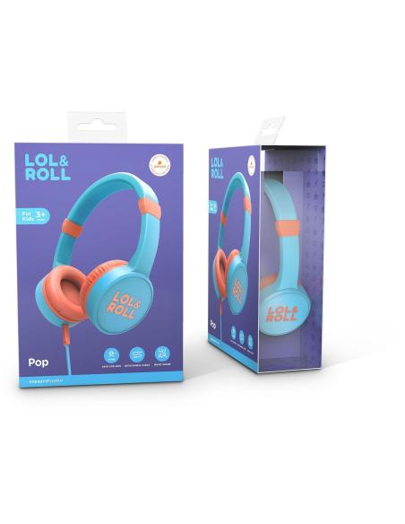 Energy Sistem Lol&Roll POP Auriculares para Niños Azules