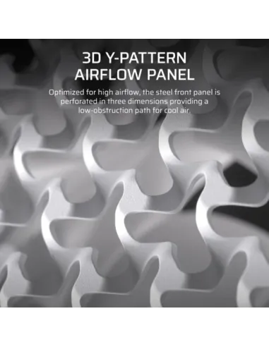 Corsair FRAME 4000D RS Cristal Templado USB 3.2 Blanca