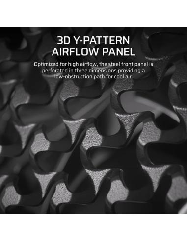 Corsair FRAME 4000D RS Cristal Templado USB 3.2 Negra