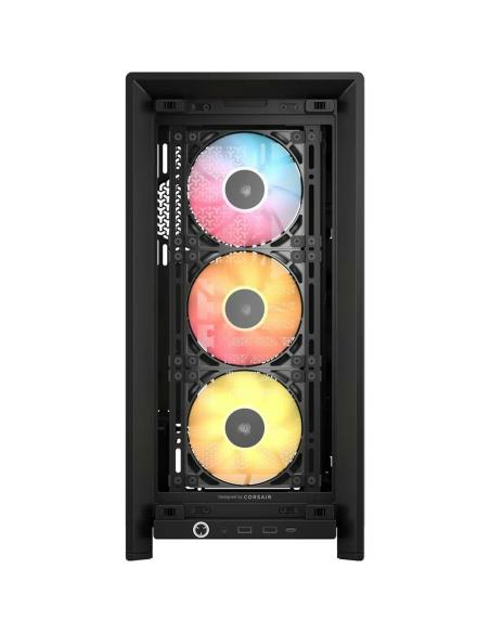 Corsair FRAME 4000D RS Cristal Templado USB 3.2 Negra