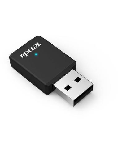 Tenda U9 Adaptador WiFi AC650 Dual Band USB Negro