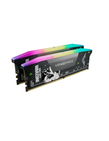 Corsair Vengeance RGB CMH32GX5M2B6000Z30-WZ DDR5 6000MHz 32GB (2x16GB) CL 30 AMD EXPO & Intel XMP Warzone Edition Negro