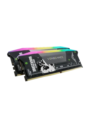 Corsair Vengeance RGB CMH32GX5M2B6000Z30-WZ DDR5 6000MHz 32GB (2x16GB) CL 30 AMD EXPO & Intel XMP Warzone Edition Negro