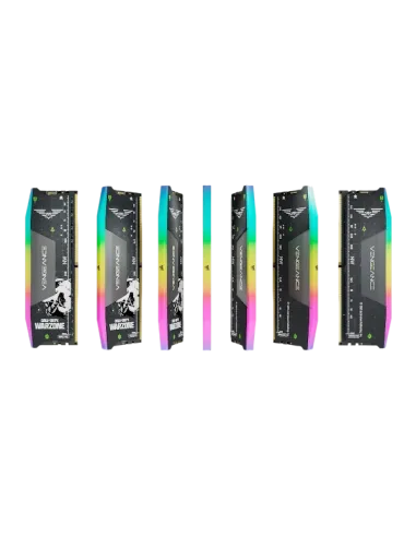 Corsair Vengeance RGB CMH32GX5M2B6000Z30-WZ DDR5 6000MHz 32GB (2x16GB) CL 30 AMD EXPO & Intel XMP Warzone Edition Negro