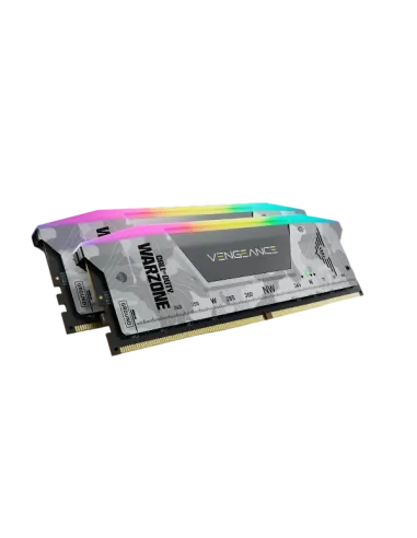 Corsair Vengeance RGB CMH32GX5M2B6400Z32-WZ DDR5 6400MHz 32GB (2x16GB) CL 32 AMD EXPO & Intel XMP Warzone Edition Gris