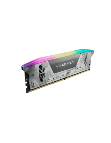 Corsair Vengeance RGB CMH32GX5M2B6400Z32-WZ DDR5 6400MHz 32GB (2x16GB) CL 32 AMD EXPO & Intel XMP Warzone Edition Gris