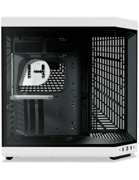 Hyte Y70 Mid Tower Cristal Templado Negra/Blanca