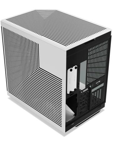 Hyte Y70 Mid Tower Cristal Templado Negra/Blanca