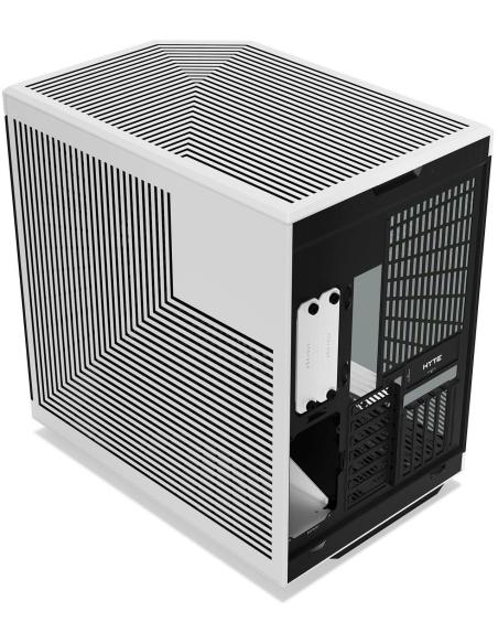 Hyte Y70 Mid Tower Cristal Templado Negra/Blanca
