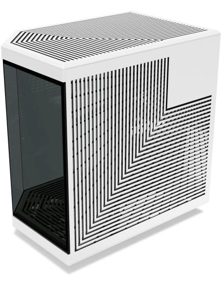 Hyte Y70 Mid Tower Cristal Templado Negra/Blanca