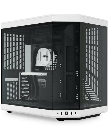 Hyte Y70 Mid Tower Cristal Templado Negra/Blanca