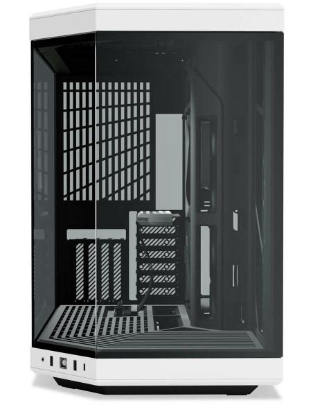 Hyte Y70 Mid Tower Cristal Templado Negra/Blanca