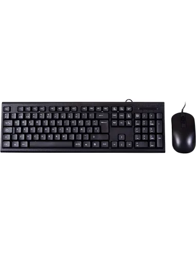 CoolBox PCC-KTR-001 Kit de Teclado y Ratón Negro