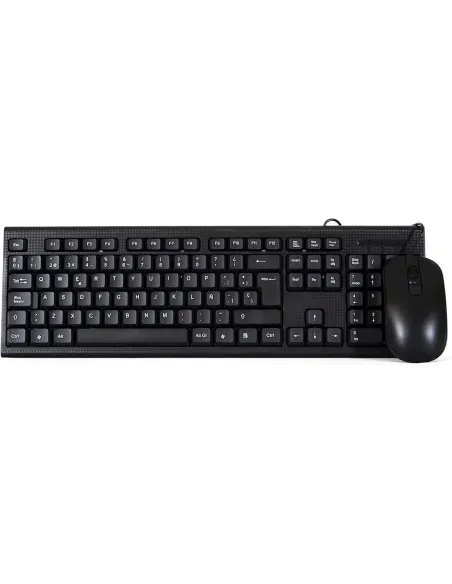 CoolBox PCC-KTR-001 Kit de Teclado y Ratón Negro