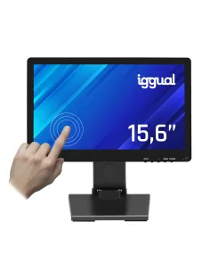 Iggual IGG319857 Monitor para TPV 15.6" LCD TFT Táctil-FMOM150032