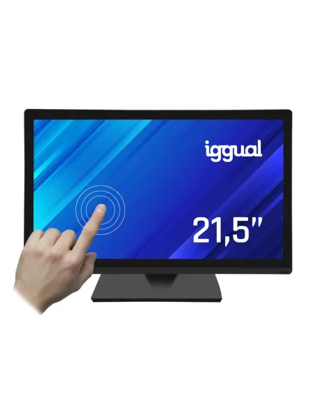 Iggual IGG319833 Monitor para TPV 21.5" LCD TFT FullHD Táctil