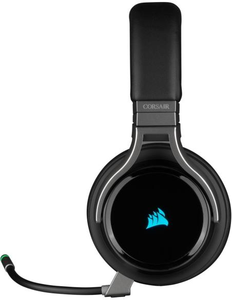 Corsair Virtuoso RGB Wireless Auriculares Gaming 7.1 Inalámbricos Carbón
