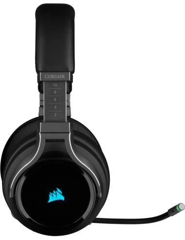 Corsair Virtuoso RGB Wireless Auriculares Gaming 7.1 Inalámbricos Carbón